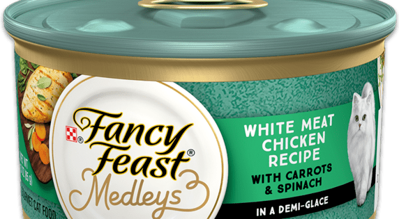 Fancy Feast Medleys White Meat Chicken With Carrots & Spinach In A Demi-glace